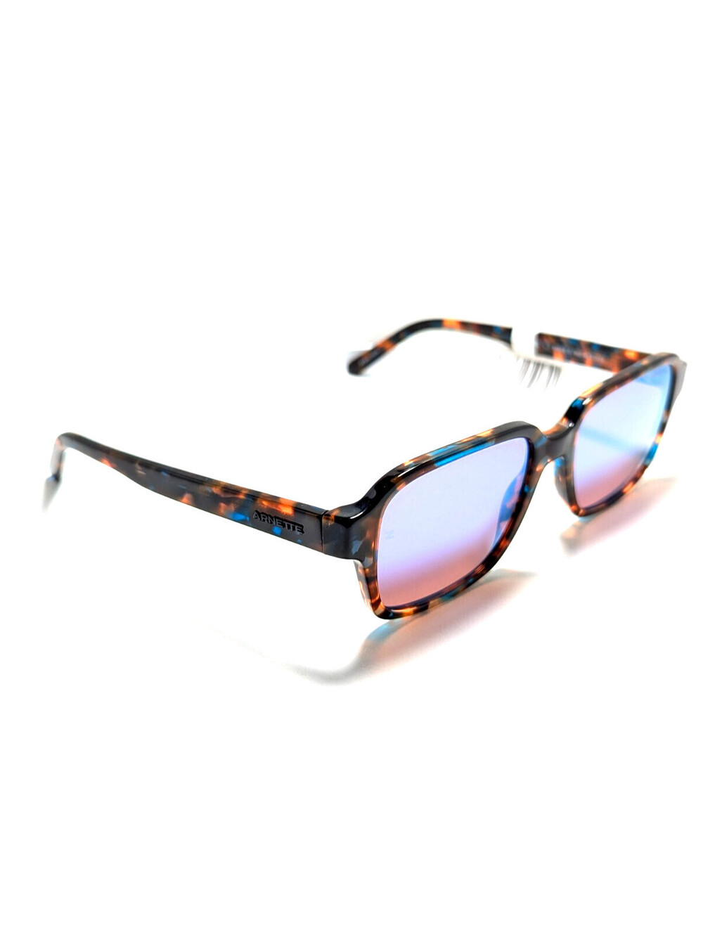 Arnette AN4303 Women's Tortoise Rectangle Blue Gradient Sunglasses UV